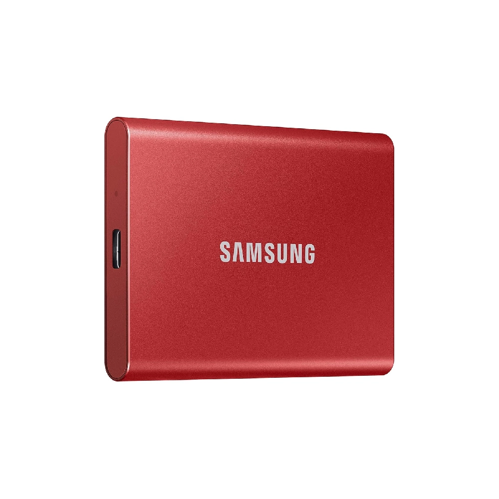 Samsung External SSD 500GB T7 (With USB 3.2) (Red) view 4